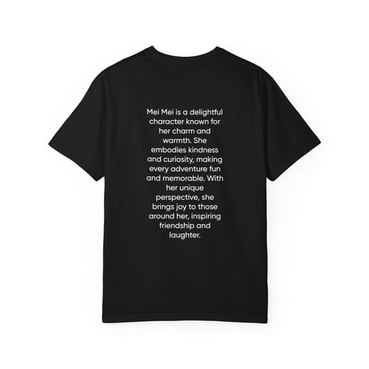Cat Portrait T-Shirt — "Mei Mei" Graphic Tee
