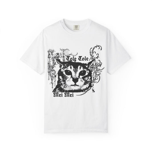 Cat Portrait T-Shirt — "Mei Mei" Graphic Tee