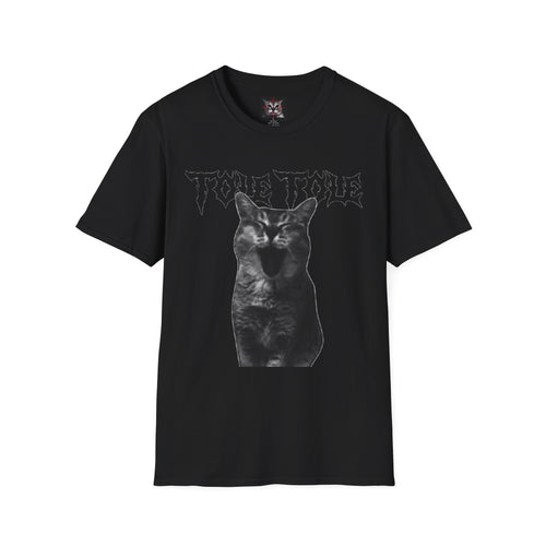 Black Cat Graphic T-Shirt — 'Tole Tole' Gothic Cat Tee