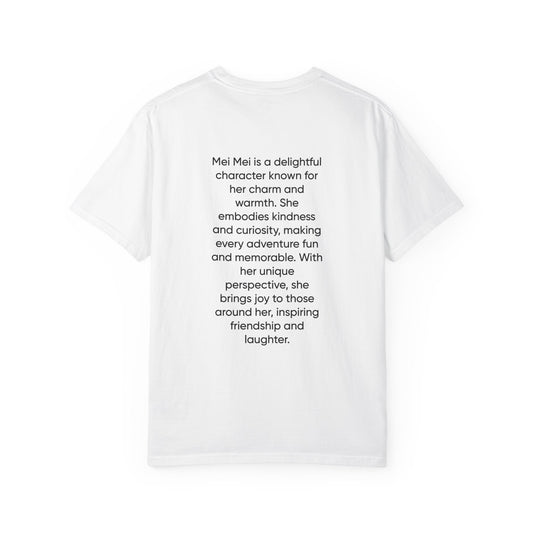 Cat Portrait T-Shirt — "Mei Mei" Graphic Tee